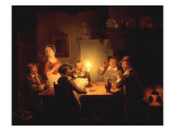 A Lively Discussion Giclee Print by Pieter Geerard Sjamaar