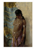 An Oriental Beauty Giclee Print by Valerii Ivanovich Yakobi