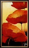 Three Red Poppies II Posters by Jettie Rosenboom