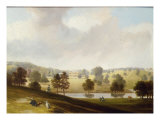 A View of Bedgebury Park, Kent, the Seat of the Law Family Giclee Print by Henry Bryan Ziegler