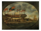 Dry Dock Reproduction procédé giclée par Joseph Walter