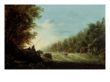 Salmon Leap, Leixlip, County Kildare, Ireland Giclee Print by William Sadler