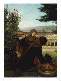 Above Florence, 1899 Giclee Print by James Dromgole Linton