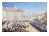 The Coronation of the King and Queen of Prussia Giclee Print by George Houseman Thomas