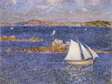 Pres des Rocs de Per-Kiridec, 1889 Giclee Print by Theo van Rysselberghe