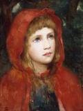 Le petit chaperon rouge reproduction procédé giclée par William M. Spittle
