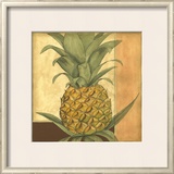 Golden Pineapple I Prints by Jennifer Goldberger