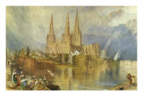 Lichfield, Staffordshire, c.1830-35 Giclee Print by William Turner