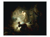 Saul and the Witch of Endor, 1753 Giclee Print by Januarius Zick