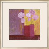 Pivoines Mauves II Posters by Karine Romanelli