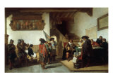 Accepting the Surrender Giclee Print by Herman Ten Kate