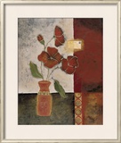 Morning Florals Print by Marlene Healey