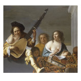 A Concert Giclee Print by Joan Gerritsz van Bronchorst