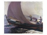 A Gust of Wind, 1904 Giclee Print by Joachin Sorolla y Bastida