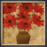 Crimson Explosion I Poster