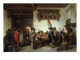 The Peace Treaty Giclee Print by Herman Ten Kate