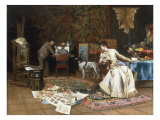 The Artist's Studio Giclee Print by Armand Toussaint
