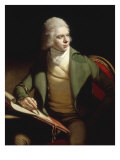 Portrait of Thomas Paul Sandby (1753-1839) Giclee Print by John Francis Rigaud