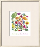 Trey the Turtle Posters by Kim Parker
