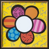 Flower Power I Prints by Romero Britto