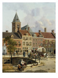 A Story Teller and his Audience, 1833 Giclee Print by Jan Hendrick Verheyen