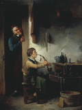 The Young Apprentice Giclee Print by Christian Andreas Schleisner