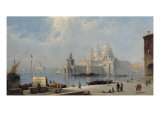 The Dogana, Venice Giclée-Druck von J. Vivian