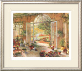 French Door Posters por Susan Mink Colclough