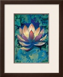 Lotus II Framed Giclee Print by Marcella Rose