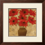 Crimson Explosion I Poster