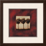 Row of Trees II Prints by Laura Bowman