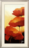 Three Red Poppies II Poster by Jettie Rosenboom