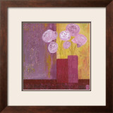 Pivoines Mauves II Prints by Karine Romanelli