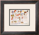 Succession, c.1935 Prints by Wassily Kandinsky