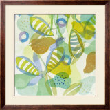 Seaflower Green Print by Katherina Frey