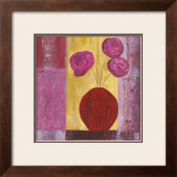 Pivoines Mauves I Prints by Karine Romanelli