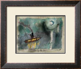 Once in a Blue Moon, 1938 Posters by Lyonel Feininger