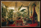 Veranda de la Princesse Mathilde Posters by Charles Giraud