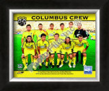 2008 Columbus Crew Team Framed Photographic Print