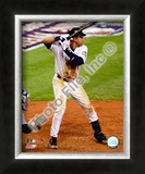 Derek Jeter 2008 Batting Action Framed Photographic Print