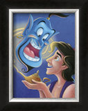 Aladdin and the Genie: The Magic Lamp Art