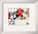 Maxime Talbot Game 7 of the 2008-09 NHL Stanley Cup Finals Framed Photographic Print
