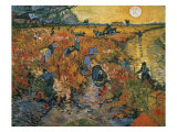 The Red Vineyards at Arles, 1888 Giclee Print by Vincent van Gogh