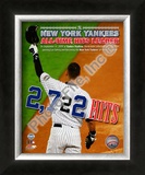 Derek Jeter 2722 Hits Framed Photographic Print