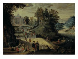 May and June, a Fantasy View of the Villa Borghese, Rome Giclee Print by Paul Brill
