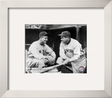 Lou Gehrig & Babe Ruth Framed Photographic Print
