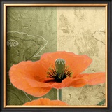 Orange Poppies III Posters by Patty Q.