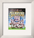 New York Giants - Super Bowl XLII Framed Photographic Print