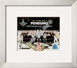 Pittsburgh Penguins 2008-2009 Framed Photographic Print