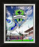 Seattle Sounders 2008  Logo Framed Photographic Print
